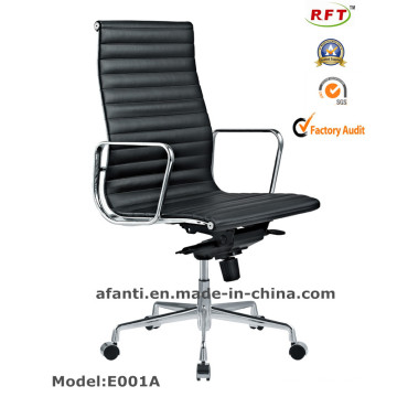 Modern Office Ergonomic Executive Aluminium Hotel Revolving Leather Chair (E001A)